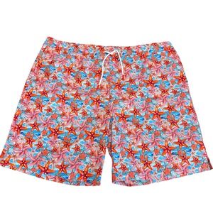 NWT Men’s Swims Tropea Starfish‎ Swim Shorts XXL Elastic Drawstring Waist